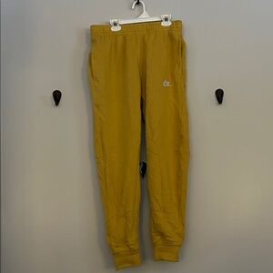 Nike Kids Yellow Jogger Pants